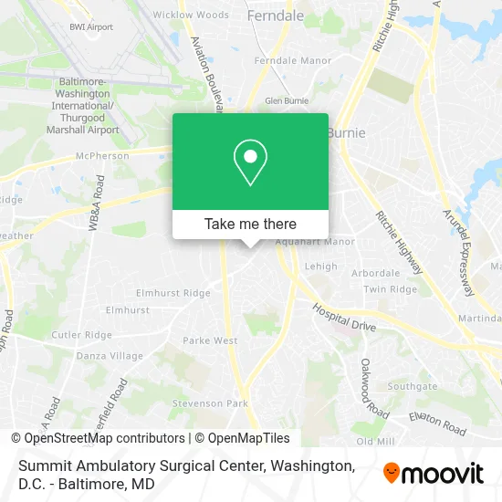 Summit Ambulatory Surgical Center map