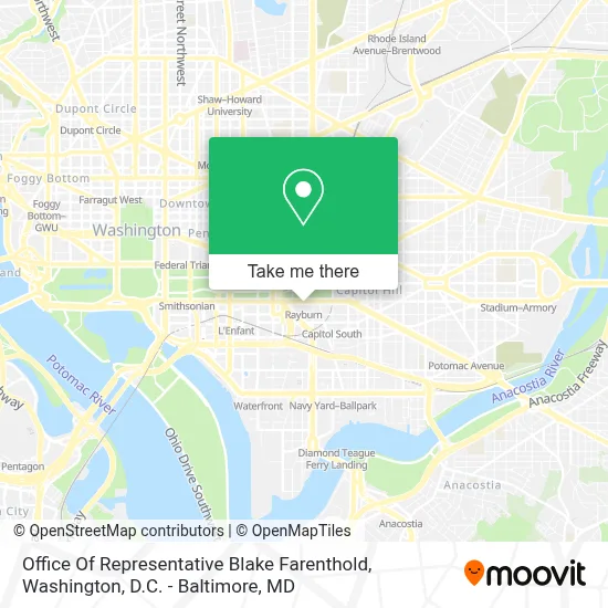 Office Of Representative Blake Farenthold map