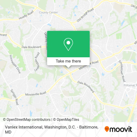 Vanlex International map