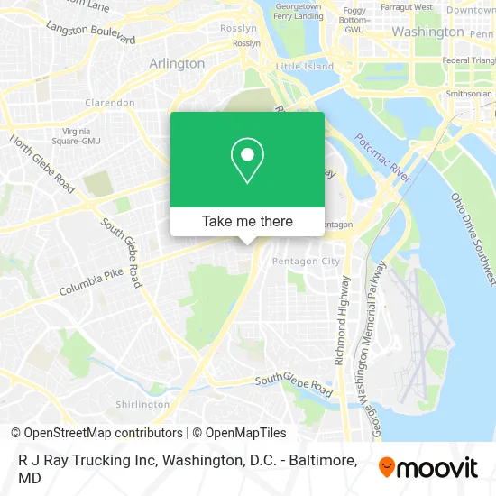 R J Ray Trucking Inc map