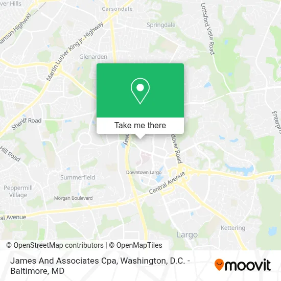 James And Associates Cpa map