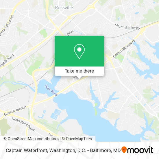 Captain Waterfront map