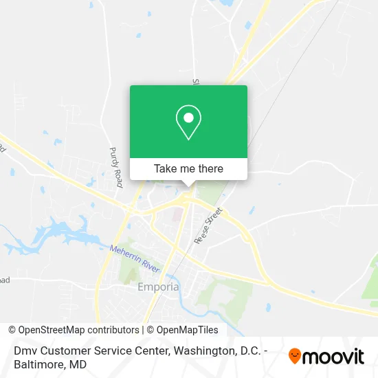 Dmv Customer Service Center map