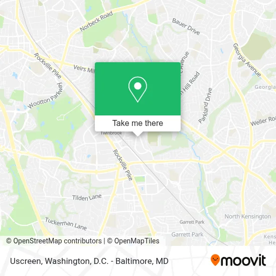 Uscreen map