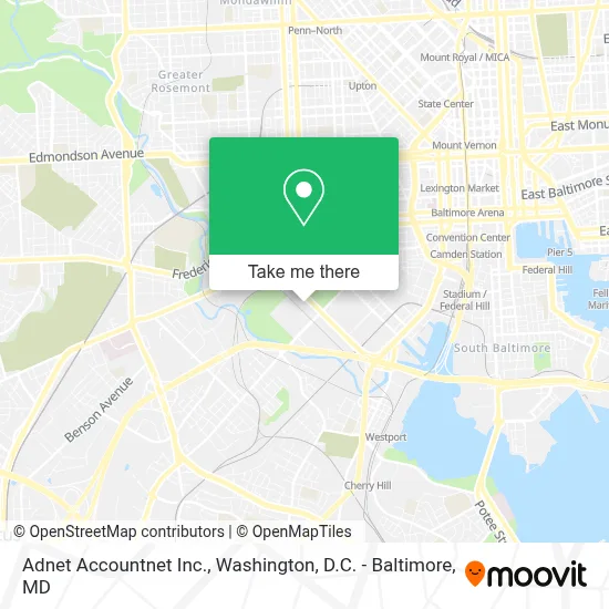 Adnet Accountnet Inc. map