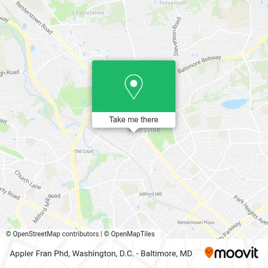 Appler Fran Phd map