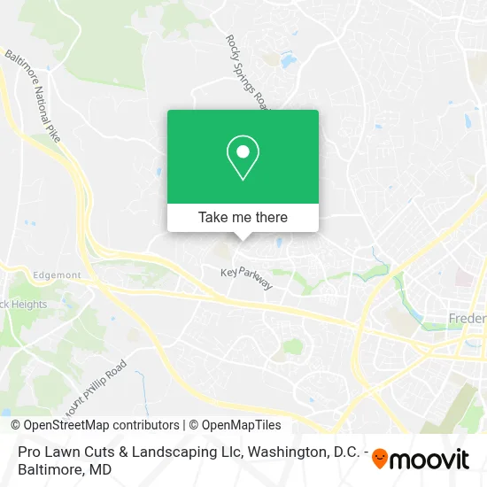 Pro Lawn Cuts & Landscaping Llc map