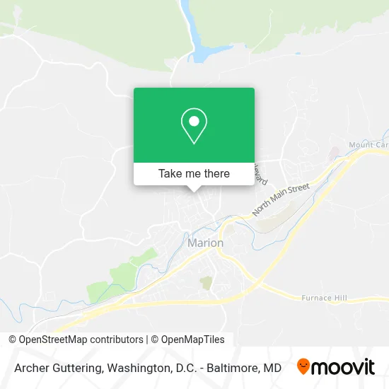 Archer Guttering map