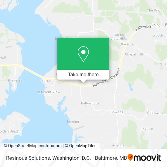 Resinous Solutions map