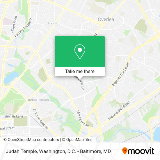 Judah Temple map