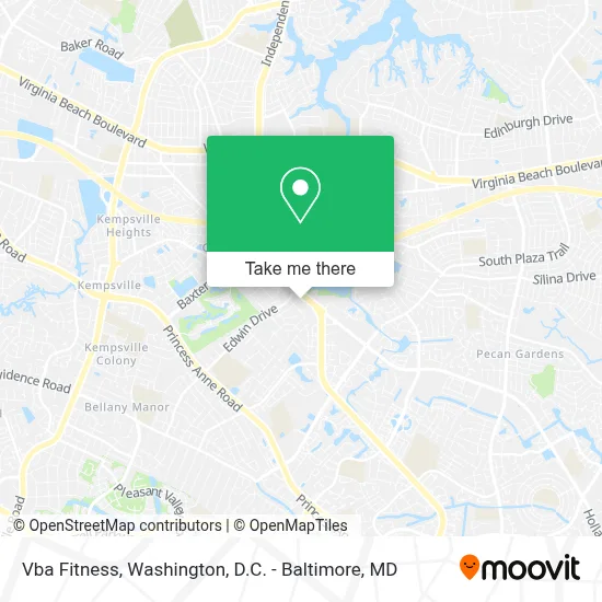 Vba Fitness map