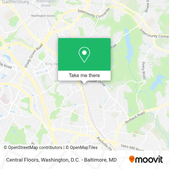 Central Floors map