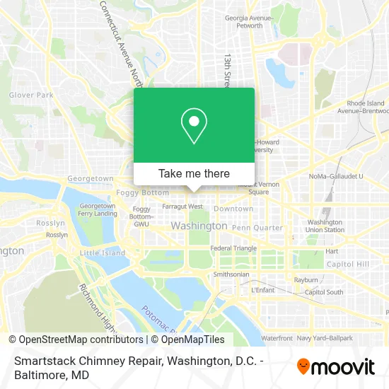 Smartstack Chimney Repair map