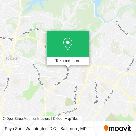 Suya Spot map