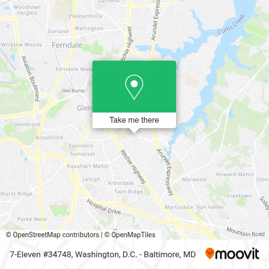 7-Eleven #34748 map