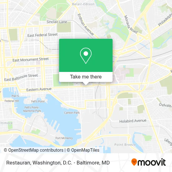 Restauran map