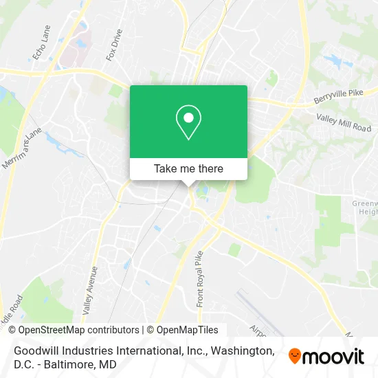 Goodwill Industries International, Inc. map
