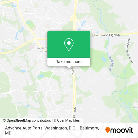 Advance Auto Parts map