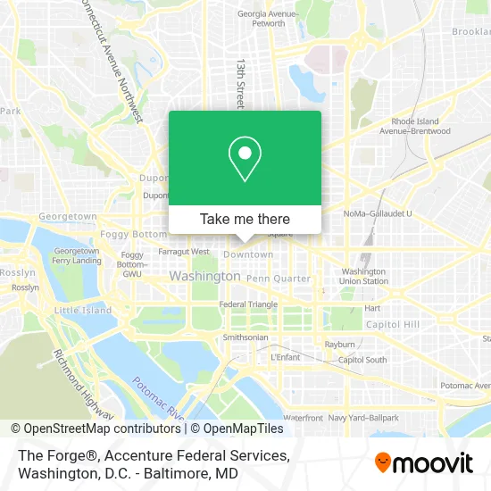 The Forge®, Accenture Federal Services map