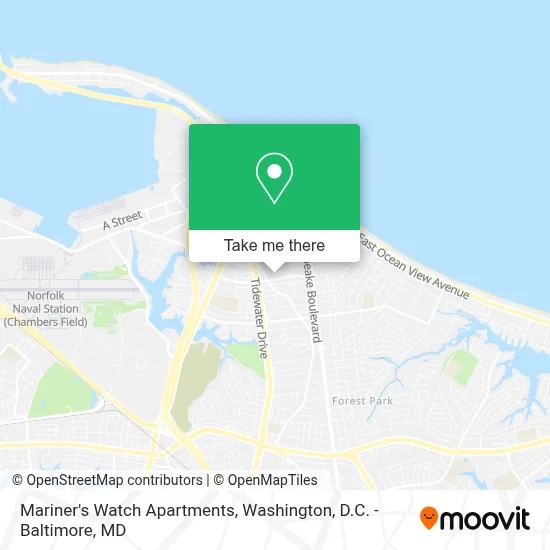 Mariner's Watch Apartments map