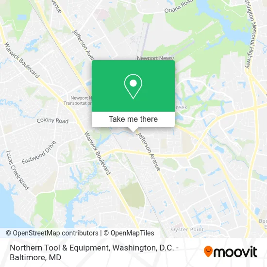 Northern Tool & Equipment map