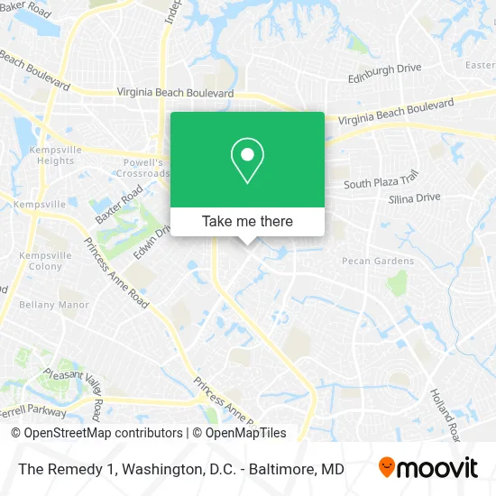The Remedy 1 map