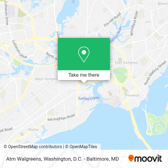 Atm Walgreens map