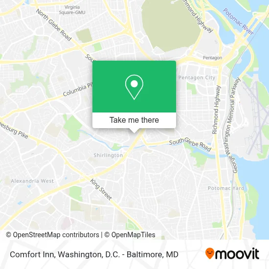 Comfort Inn map