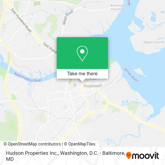 Hudson Properties Inc. map