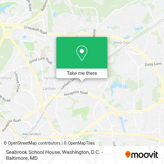 Seabrook School House map