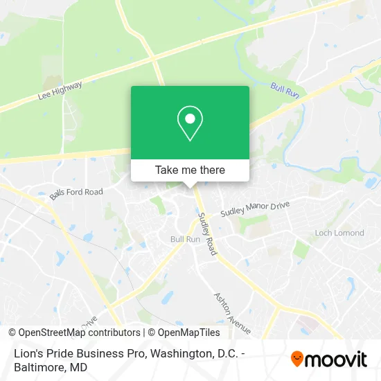 Lion's Pride Business Pro map