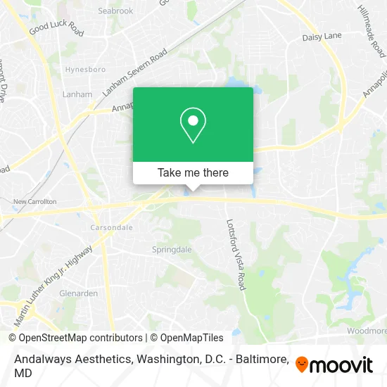 Andalways Aesthetics map