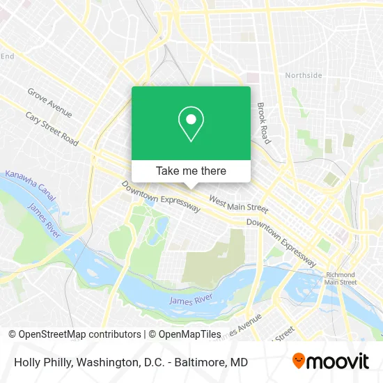 Holly Philly map