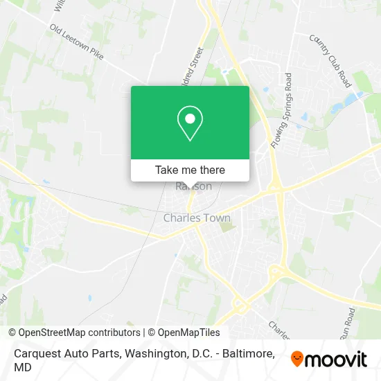 Carquest Auto Parts map