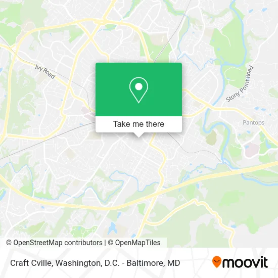 Craft Cville map