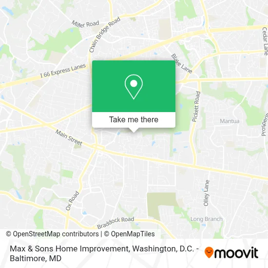 Max & Sons Home Improvement map