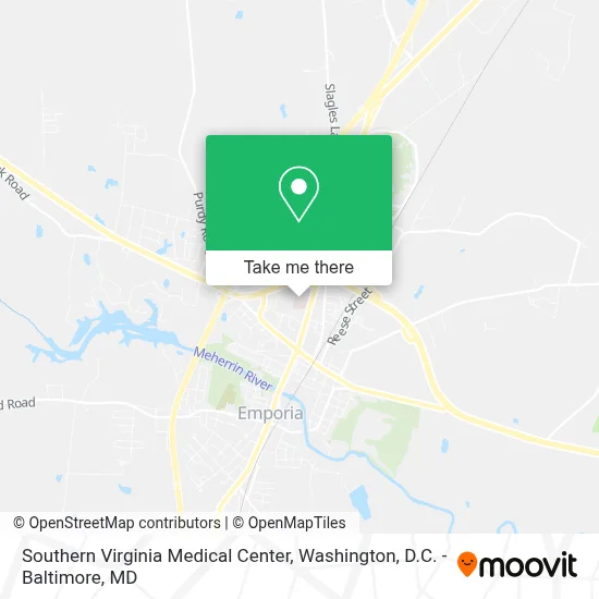 Southern Virginia Medical Center map