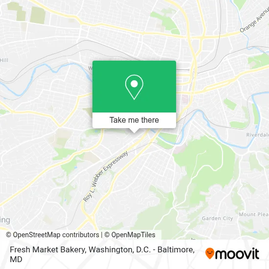 Fresh Market Bakery map
