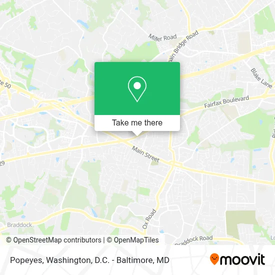 Popeyes map