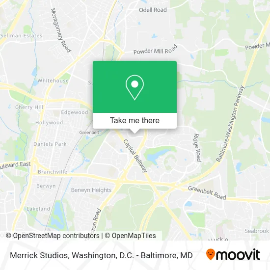 Merrick Studios map