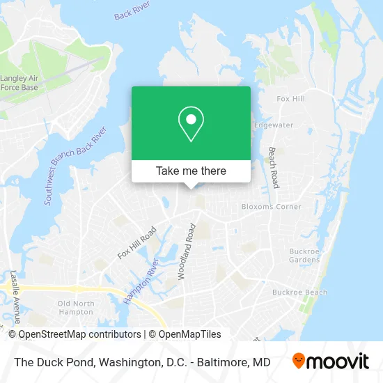 The Duck Pond map