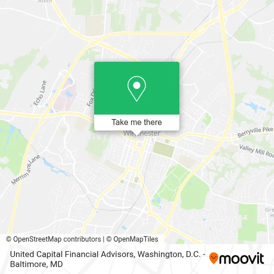 United Capital Financial Advisors map
