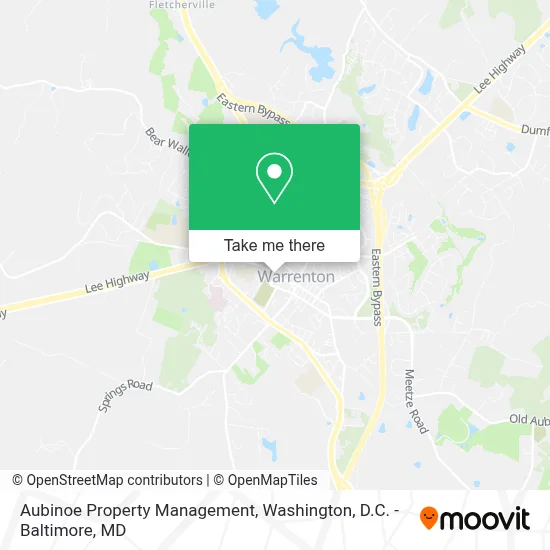 Aubinoe Property Management map