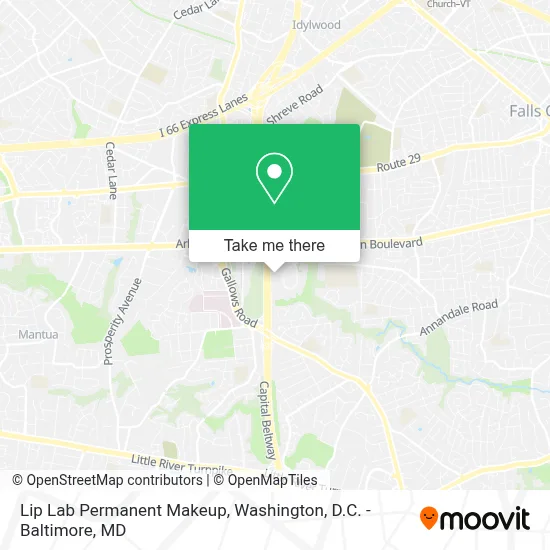 Lip Lab Permanent Makeup map