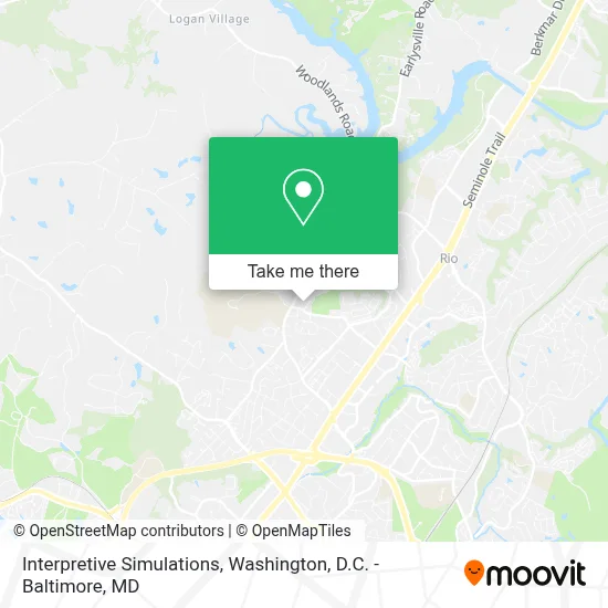 Interpretive Simulations map