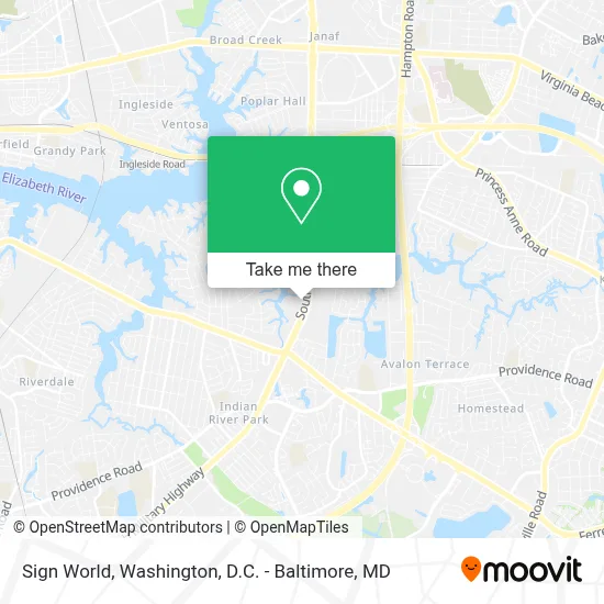 Sign World map