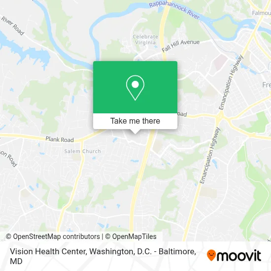 Vision Health Center map