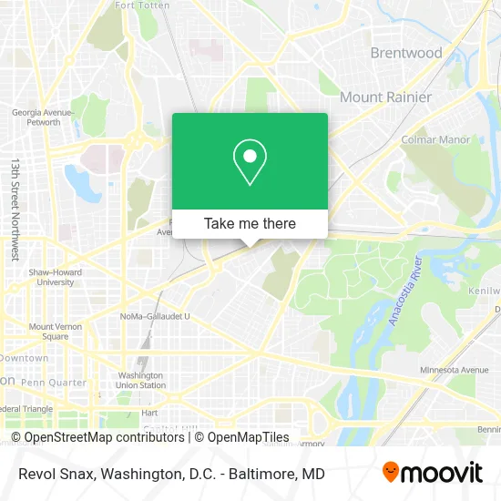 Revol Snax map