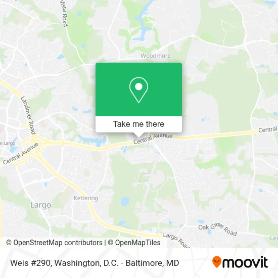 Weis #290 map