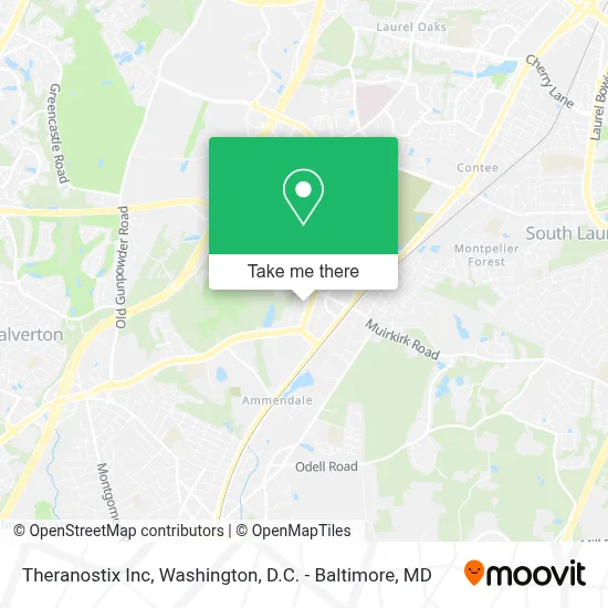 Theranostix Inc map